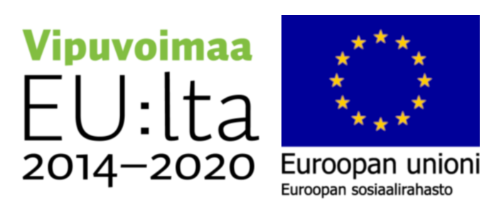 EU sekä Vipuvoimaa EU:lta logot